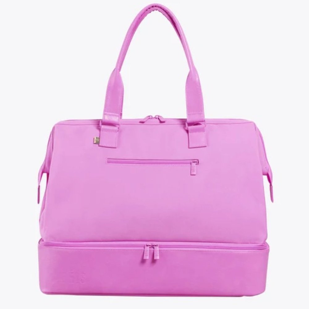 BEIS Weekender Bag in Berry
